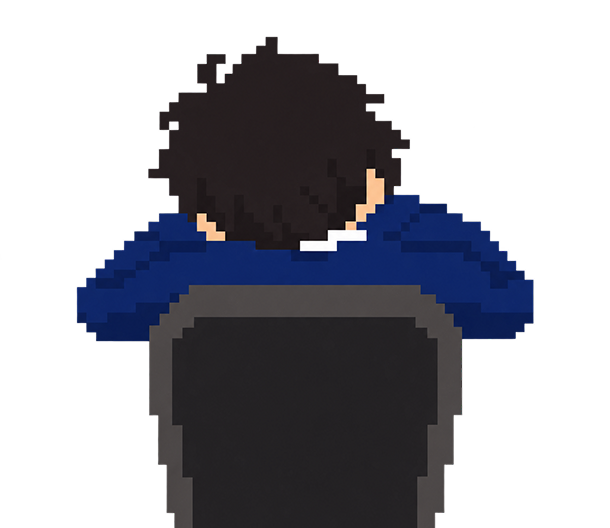 A developer asleep at their desk